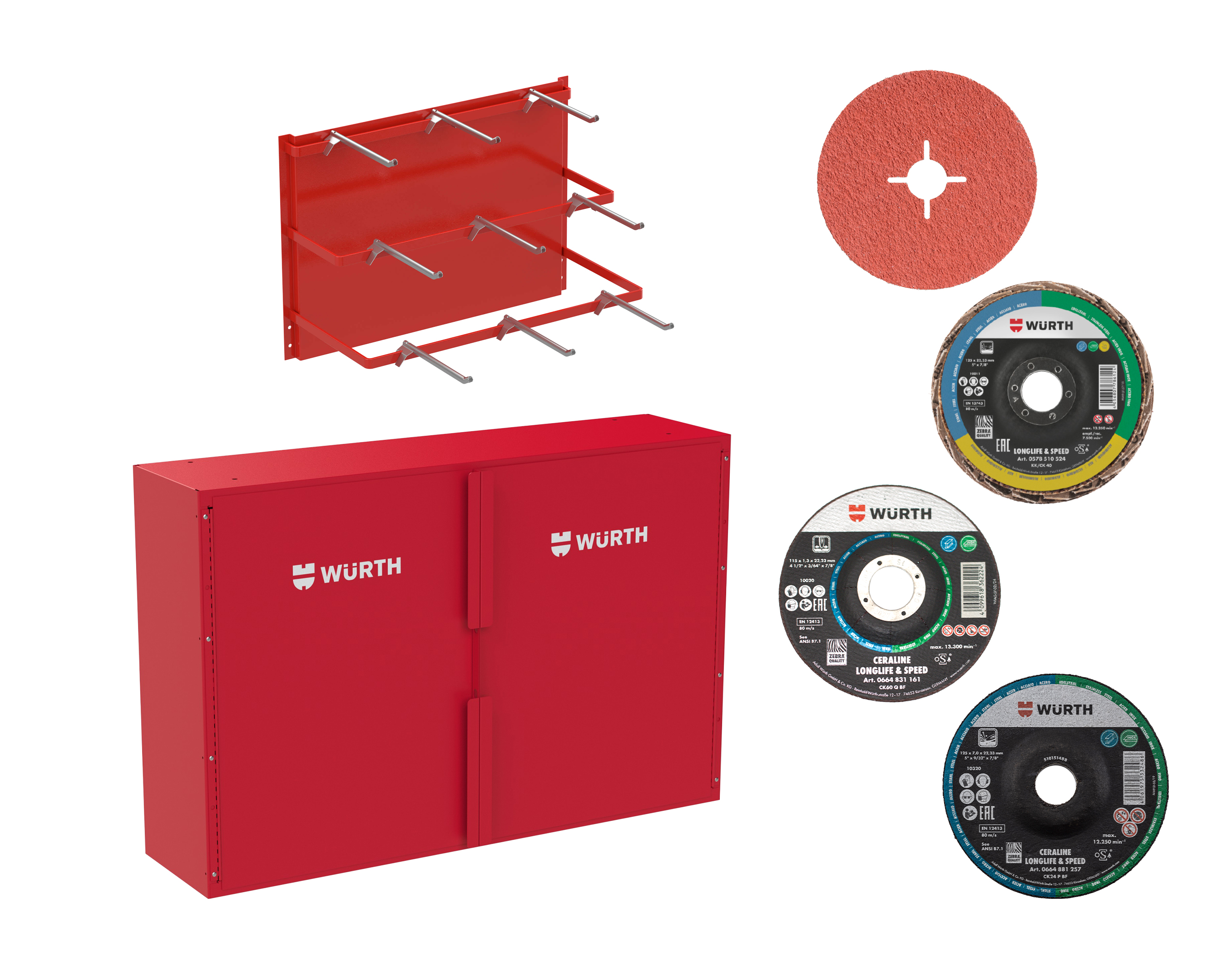 CERALINE ABRASIVE KIT - 91 PCs